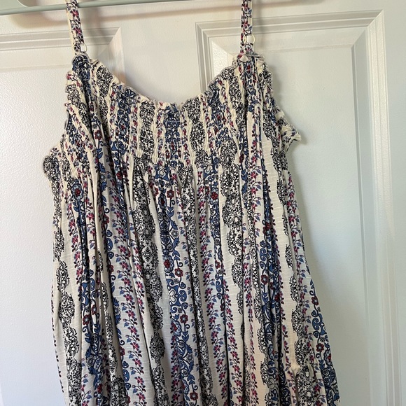 Spaghetti strap off the shoulder long sleeve shirt - Picture 4 of 6